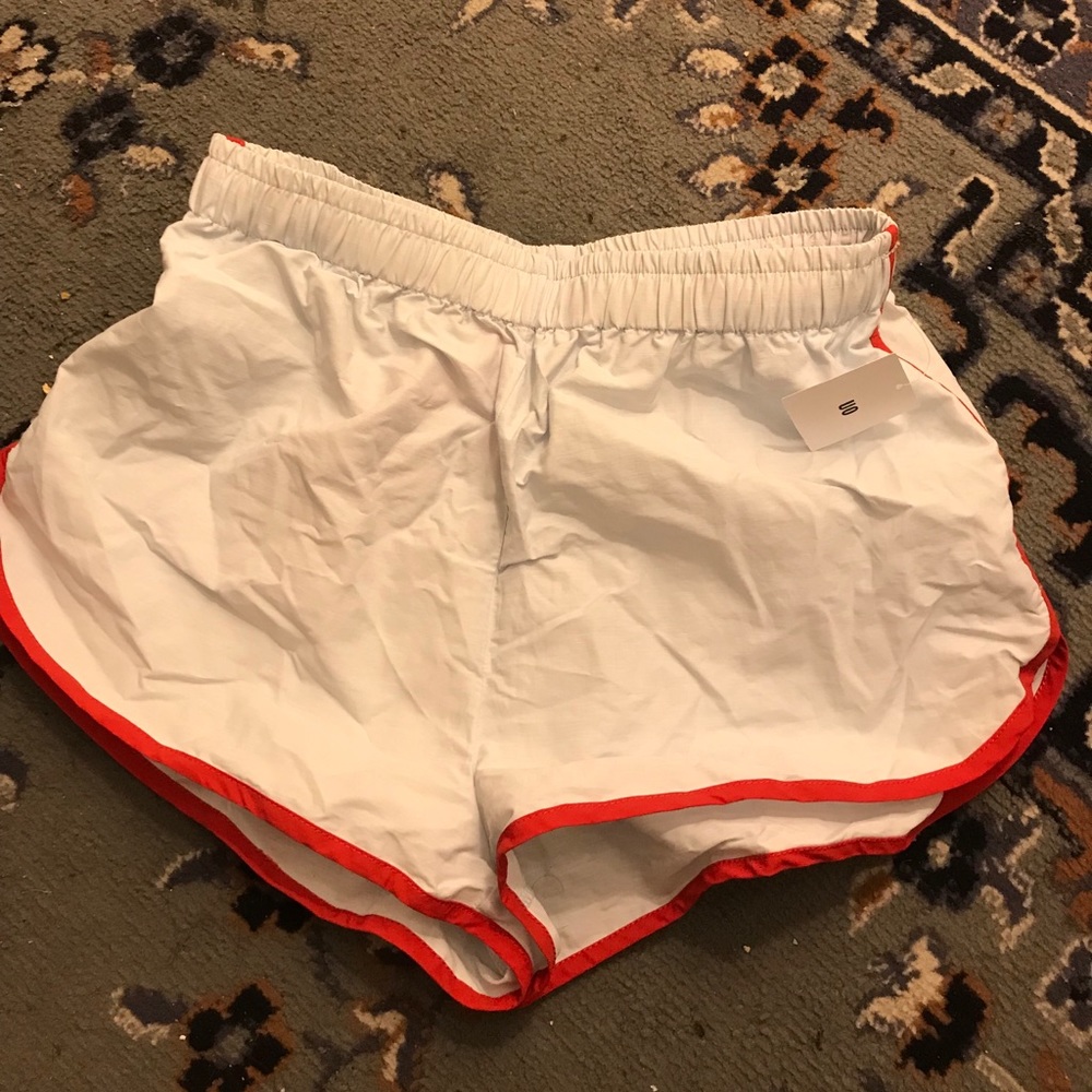 BDG ICE BLUE RUNNING SHORTS NWT